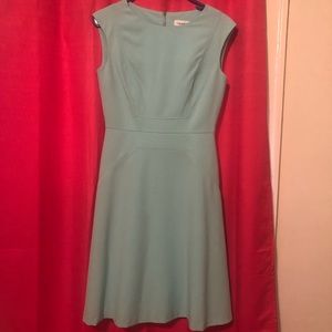 Calvin Klein light blue knee length dress
